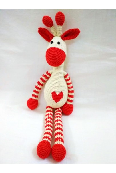  Amigurumi Soft Toy- Handmade Crochet- Giraffe